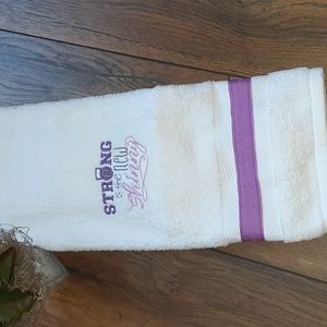 Gym/Workout embroidered towel